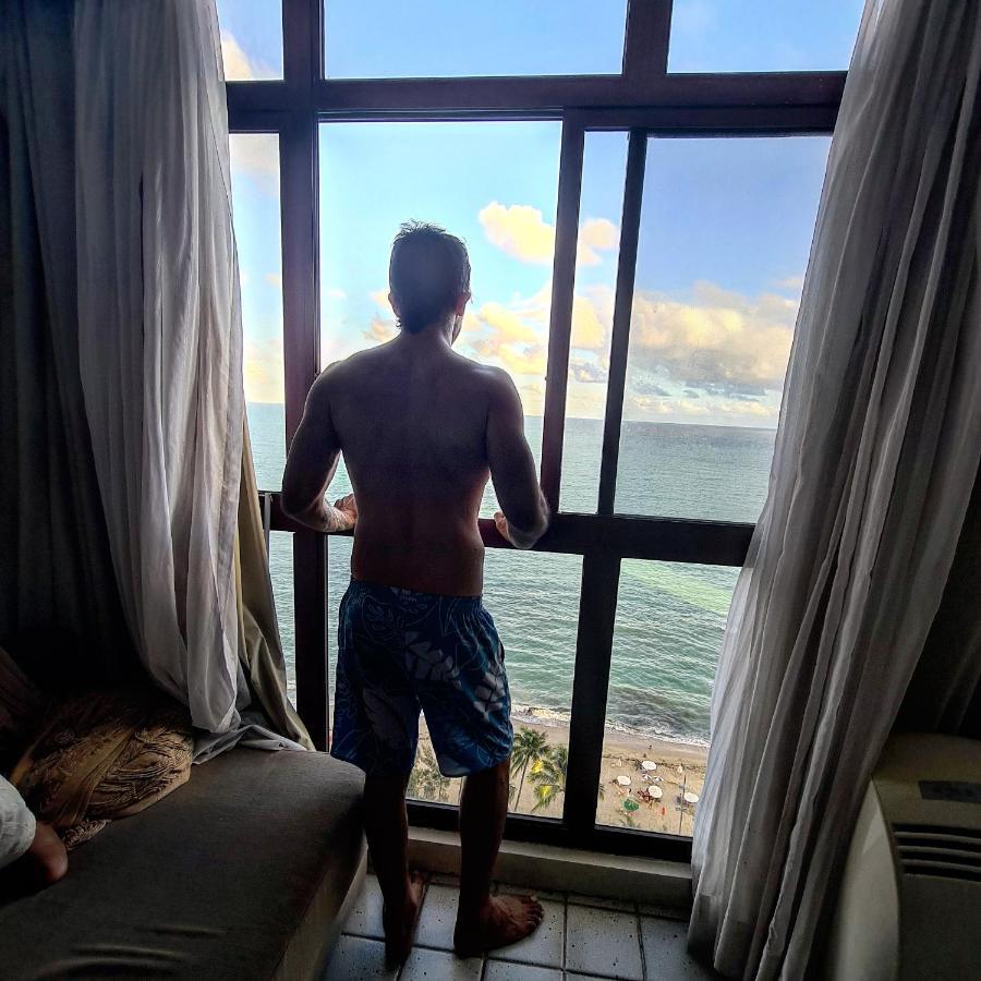 Flat Apt Mobiliado Beira Mar Apartman Recife Kültér fotó