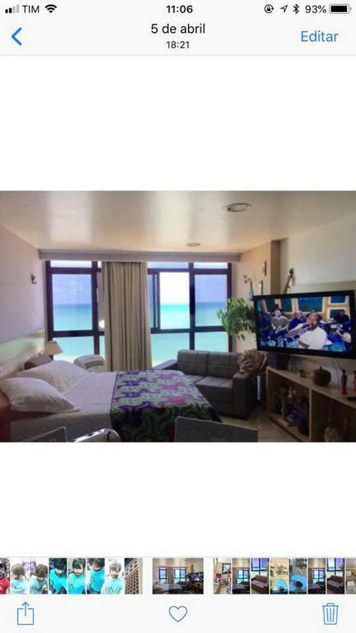 Flat Apt Mobiliado Beira Mar Apartman Recife Kültér fotó